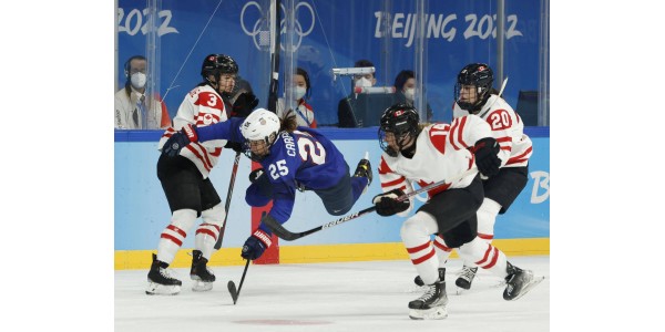 L'équipe féminine américaine de hockey sur glace remporte l'argent ! L'équipe féminine américaine de hockey sur glace remporte l'argent !